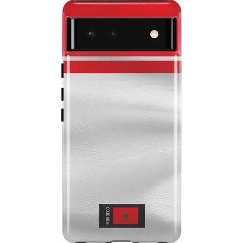 Morocco Soccer Flag Google Pixel 6 Case